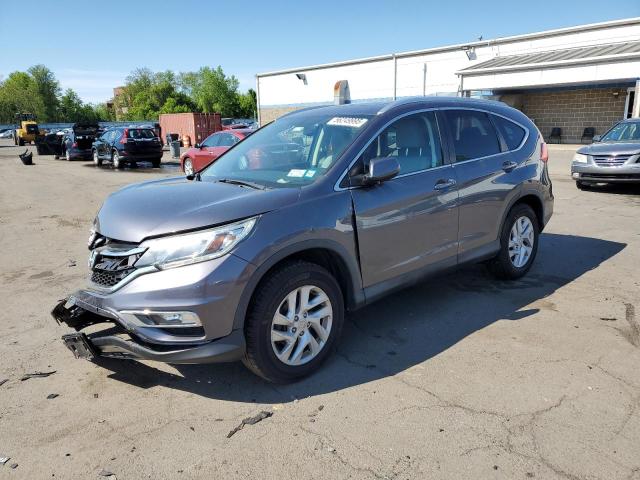 HONDA CR-V EXL 2016 gray  gas 2HKRM4H71GH653289 photo #1