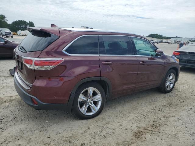 Vin: 5tddkrfh0fs175304, lot: 57234265, toyota highlander limited 20153