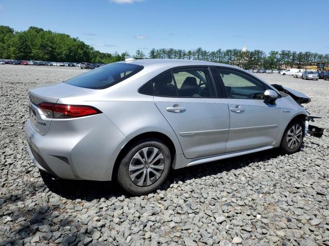 Vin: jtdebrbe8lj010691, lot: 57584255, toyota corolla le 20203