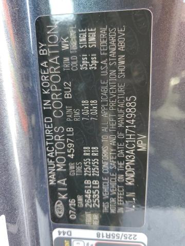 2017 KIA SPORTAGE EX KNDPN3AC1H7149885
