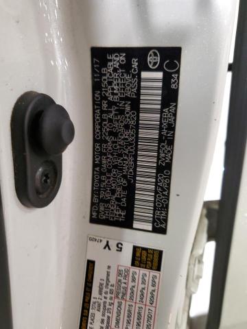 2018 TOYOTA PRIUS JTDKBRFU0J3057820