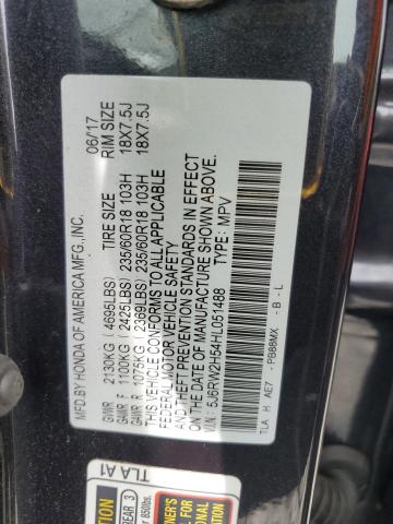 2017 HONDA CR-V EX - 5J6RW2H54HL051488