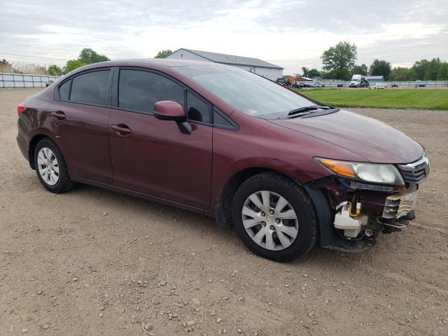 Vin: 19xfb2f54ce088100, lot: 58964445, honda civic lx 20124