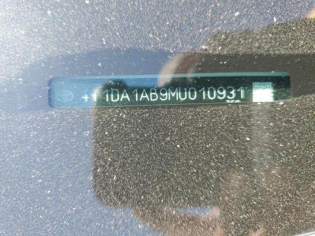 2021 TOYOTA AVALON LIM 4T1DA1AB9MU010931