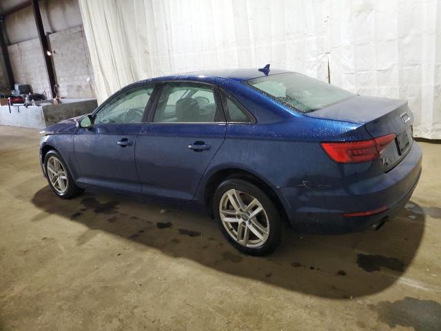AUDI A4 PREMIUM 2017 blue  gas WAUANAF47HN066255 photo #3
