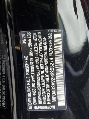 2024 PORSCHE 911 TURBO WP0AD2A92RS253274