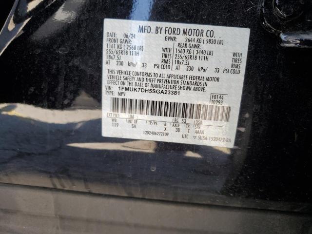 2025 FORD EXPLORER A 1FMUK7DH5SGA23381