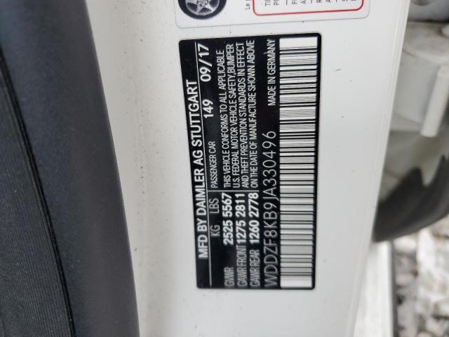 2018 MERCEDES-BENZ E 63 AMG-S WDDZF8KB9JA330496