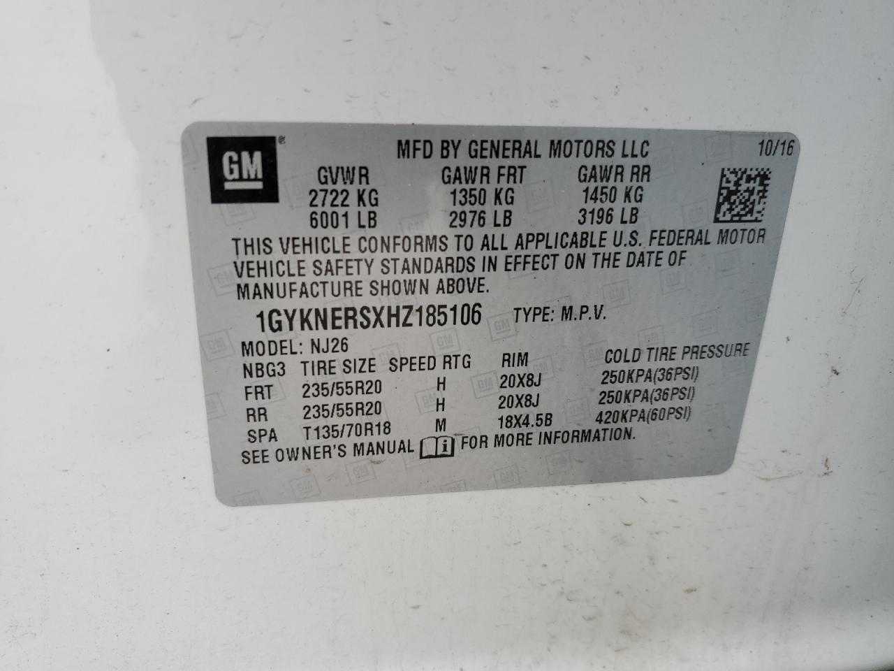 CADILLAC XT5 PREMIUM LUXURY