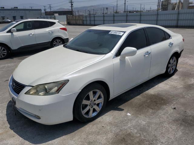 LEXUS ES 350 2007 white  gas JTHBJ46GX72048295 photo #1