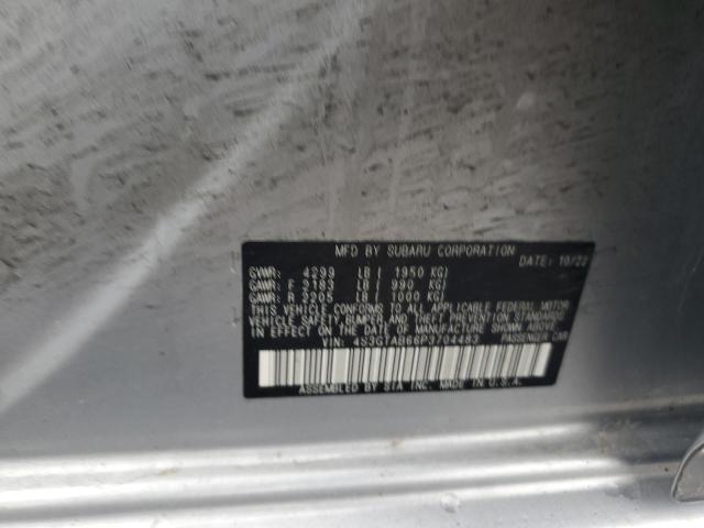 2023 SUBARU IMPREZA 4S3GTAB66P3704483