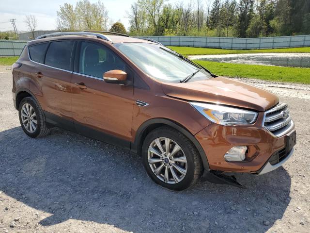 Vin: 1fmcu9jd5hub58034, lot: 56250435, ford escape titanium 20174