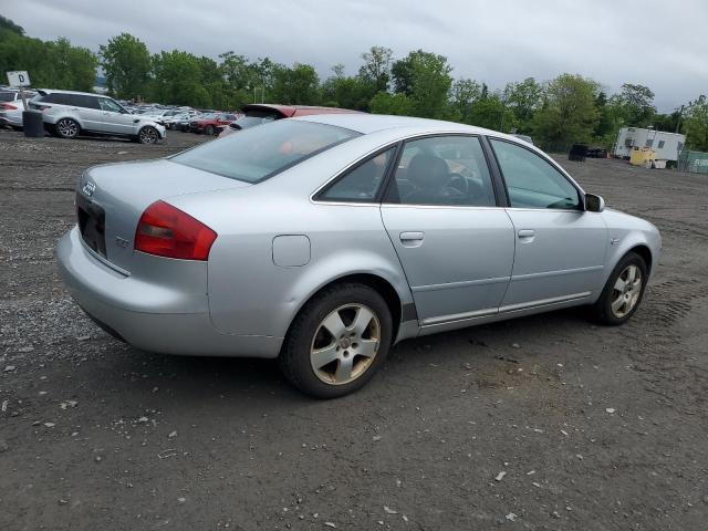 AUDI A6 2.7T QU 2001 silver sedan 4d gas WAUED64BX1N099176 photo #4