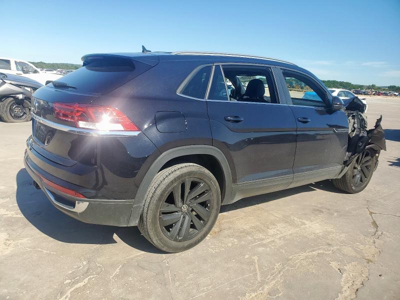 VOLKSWAGEN ATLAS CROS 2022 black  gas 1V2WE2CA5NC200212 photo #4