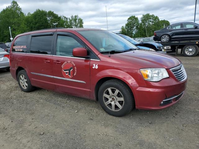 Vin: 2c4rc1bg0cr135214, lot: 55568045, chrysler minivan touring 20124