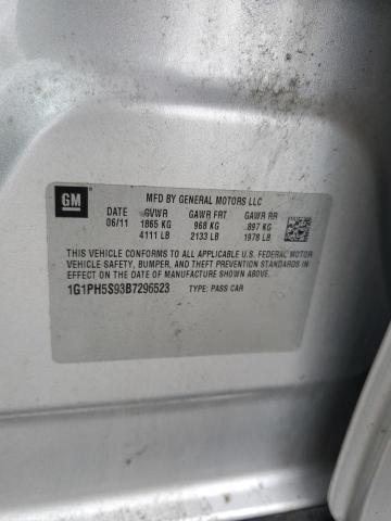 2011 CHEVROLET CRUZE LTZ - 1G1PH5S93B7296523