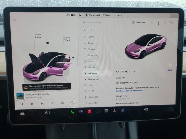 2023 TESLA MODEL 3 - 5YJ3E1EA3PF502163