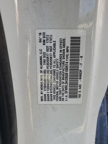 2016 HONDA ODYSSEY LX 5FNRL5H28GB100974