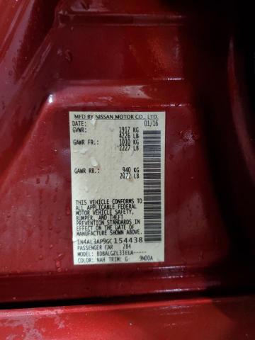 2016 NISSAN ALTIMA 2.5 - 1N4AL3AP9GC154438
