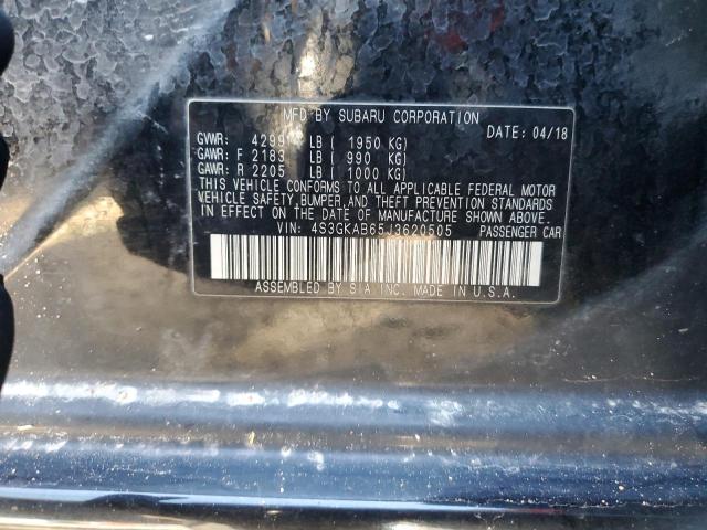 2018 SUBARU IMPREZA PR 4S3GKAB65J3620505