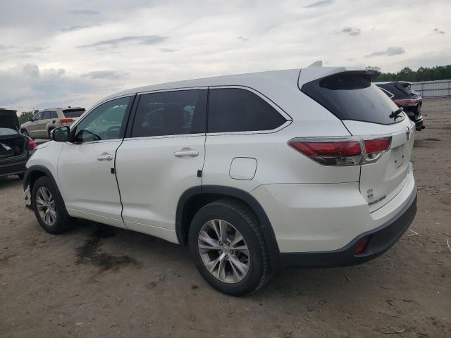 Vin: 5tdbkrfh8fs160217, lot: 59154605, toyota highlander le 20152