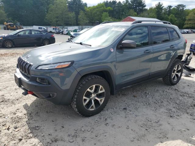 JEEP CHEROKEE T 2014 gray  flexible fuel 1C4PJMBS6EW232012 photo #1