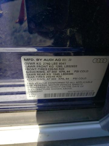 2023 AUDI Q4 E-TRON WA1M2BFZ3PP045135