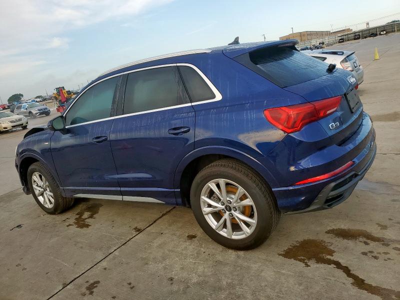 AUDI Q3 PREMIUM 2025 blue  gas WA1DECF36S1026681 photo #3