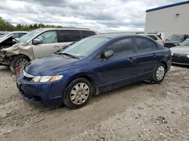 HONDA CIVIC VP 2009 blue  gas 1HGFA16359L009000 photo #1