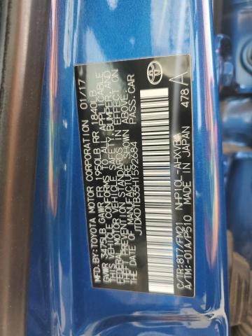 2017 TOYOTA PRIUS C - JTDKDTB35H1592684