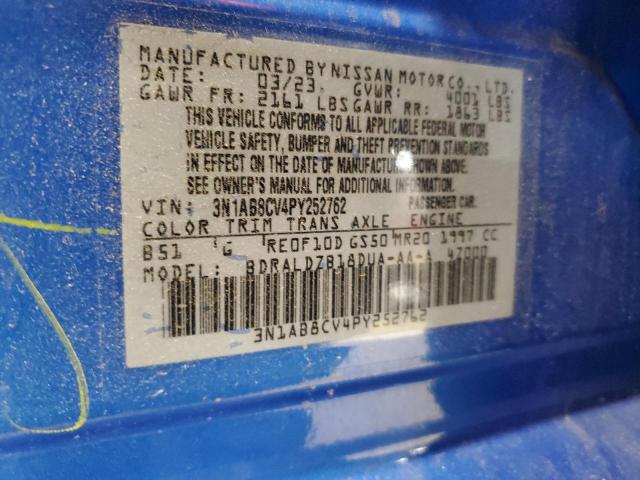 2023 NISSAN SENTRA SV - 3N1AB8CV4PY252762