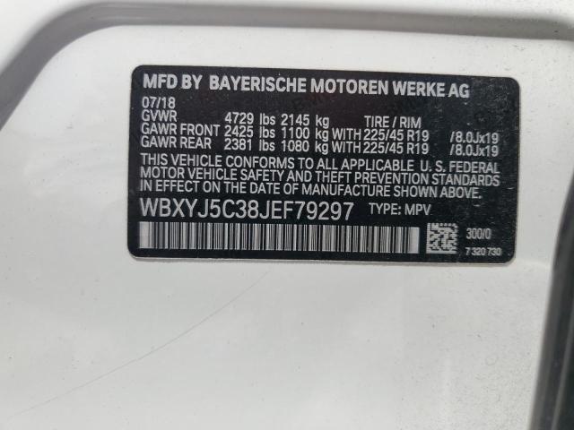 2018 BMW X2 XDRIVE2 - WBXYJ5C38JEF79297