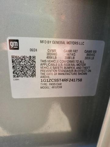 2024 CHEVROLET MALIBU LS - 1G1ZC5ST4RF241758