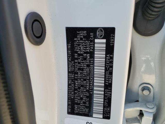 2025 TOYOTA CAMRY XSE 4T1DAACK0SU068145