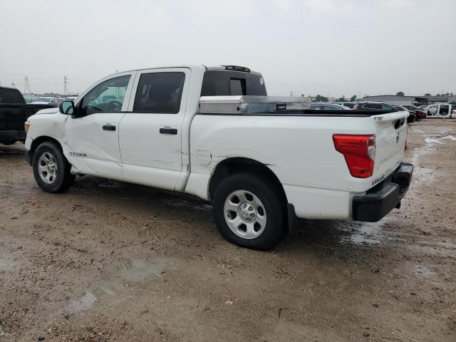 NISSAN TITAN S 2017 white  gas 1N6AA1EJ1HN559884 photo #3