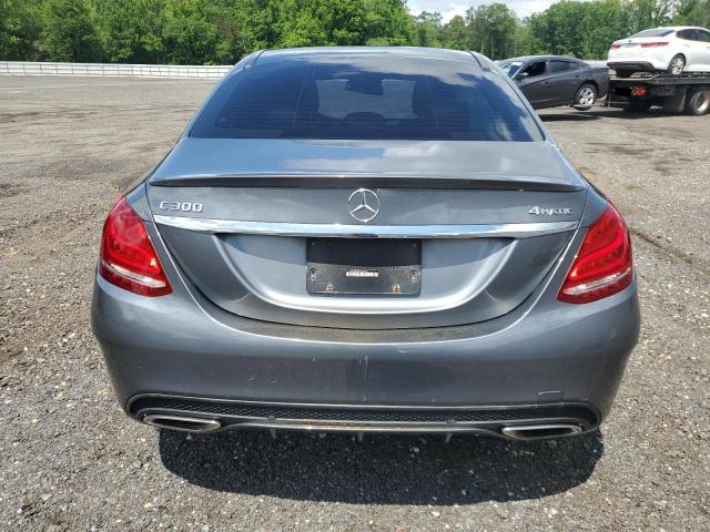 2017 MERCEDES-BENZ C 300 4MAT - 55SWF4KB2HU202476