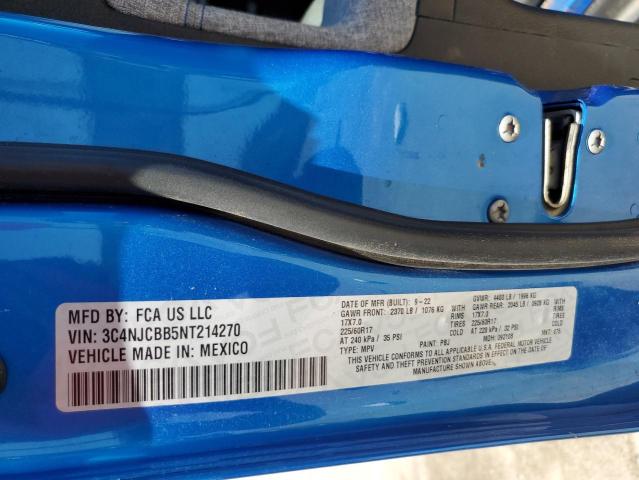 2022 JEEP COMPASS LA 3C4NJCBB5NT214270