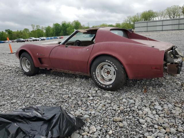 Vin: 1z37t5s438077, lot: 56787605, chevrolet corvette 19752