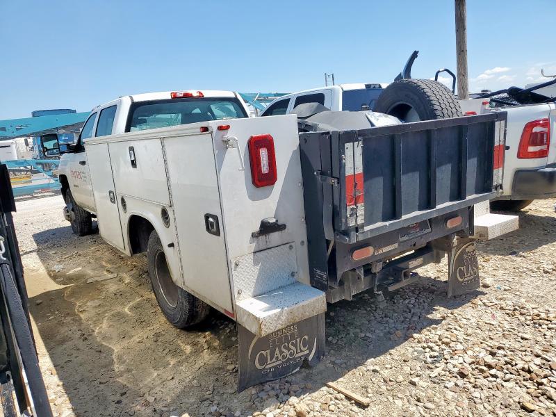 CHEVROLET SILVERADO 2019 white  flexible fuel 1GB4CVCG4KF206389 photo #3