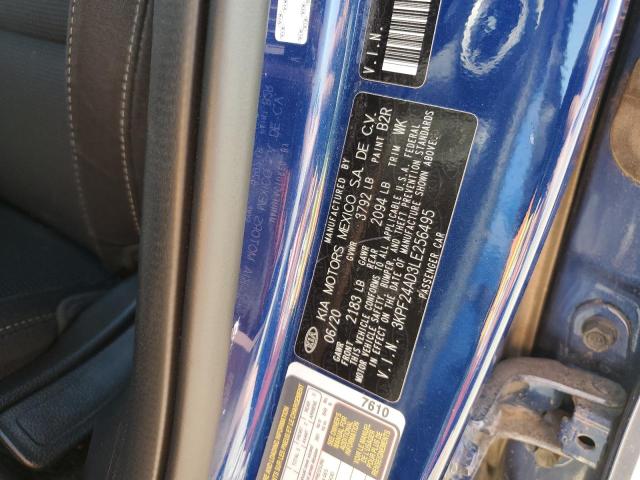 2020 KIA FORTE FE - 3KPF24AD3LE256495