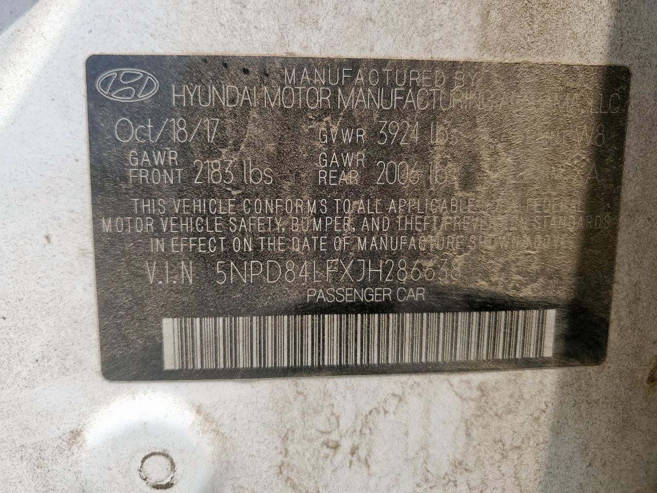 Hyundai Elantra se 2018