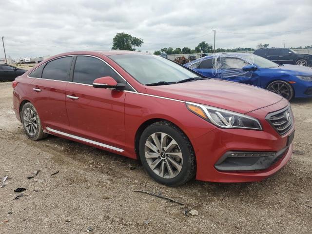Vin: 5npe34afxhh496883, lot: 55879965, hyundai sonata sport 20174
