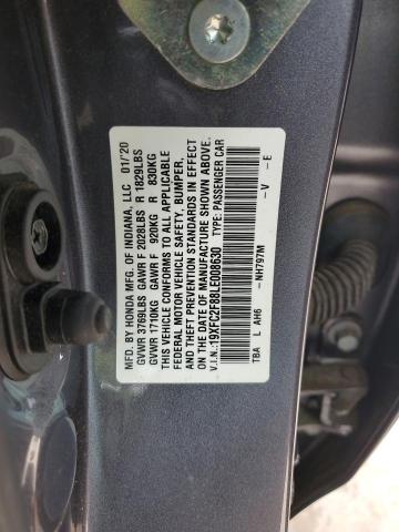 2020 HONDA CIVIC SPOR - 19XFC2F88LE008630