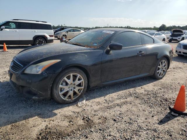 INFINITI G37 BASE 2008 black  gas JNKCV64E18M125163 photo #1