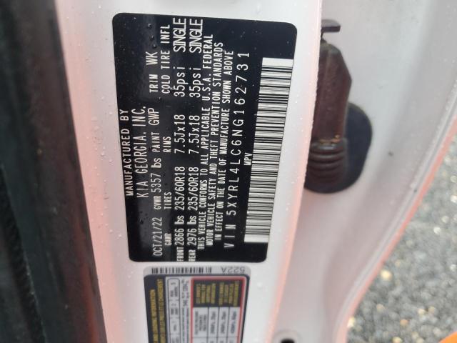2022 KIA SORENTO S - 5XYRL4LC6NG162731