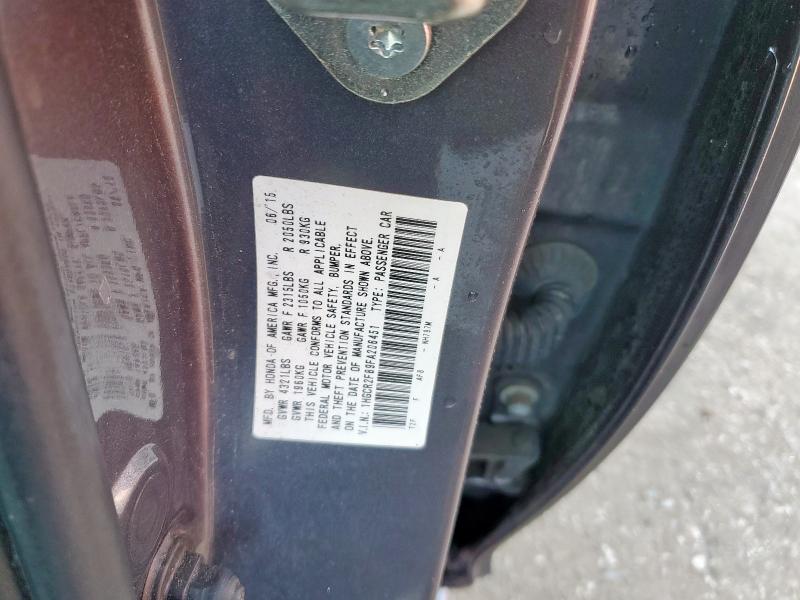 2015 HONDA ACCORD EXL 1HGCR2F89FA206451