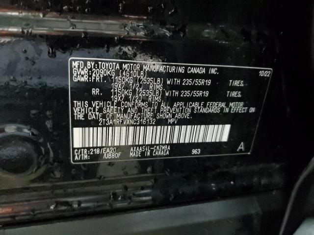 2022 TOYOTA RAV4 XLE P - 2T3A1RFVXNC316132