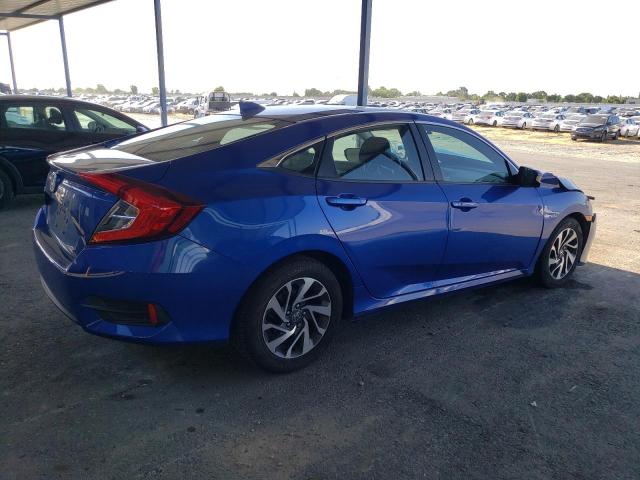 HONDA CIVIC EX 2018 blue  gas 2HGFC2F72JH535413 photo #4