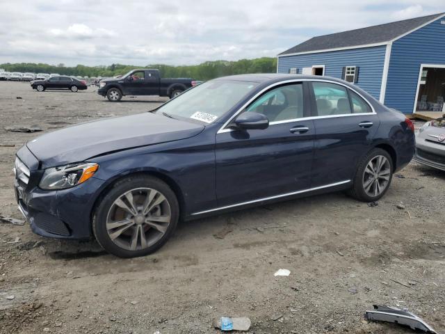 Vin: wddwf4kb0hr252813, lot: 57310045, mercedes-benz c-class 300 4matic 2017 img_1