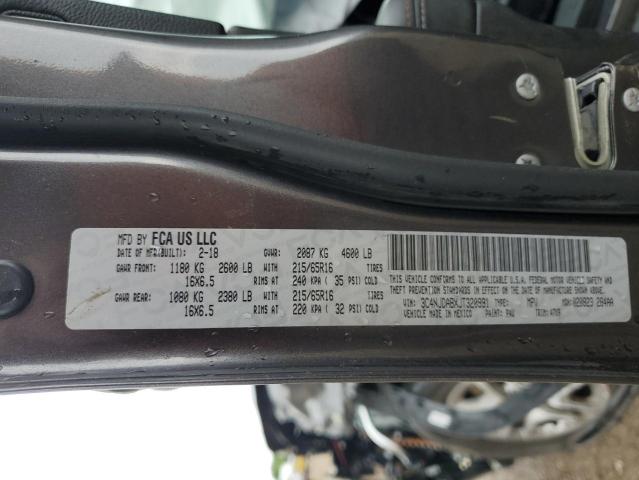 2018 JEEP COMPASS SP 3C4NJDABXJT320991